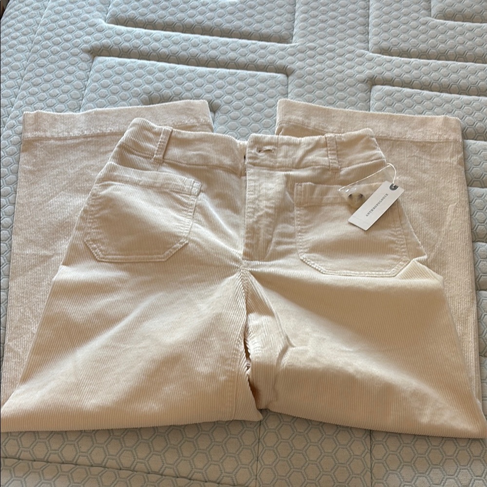 NWT Anthropologie “the Colette” corduroy pants